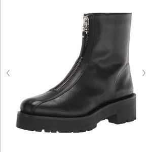 Sam Edelman lug sole zip boot (black)